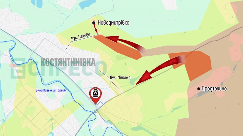 Карта бойових дій за 6-13 червня