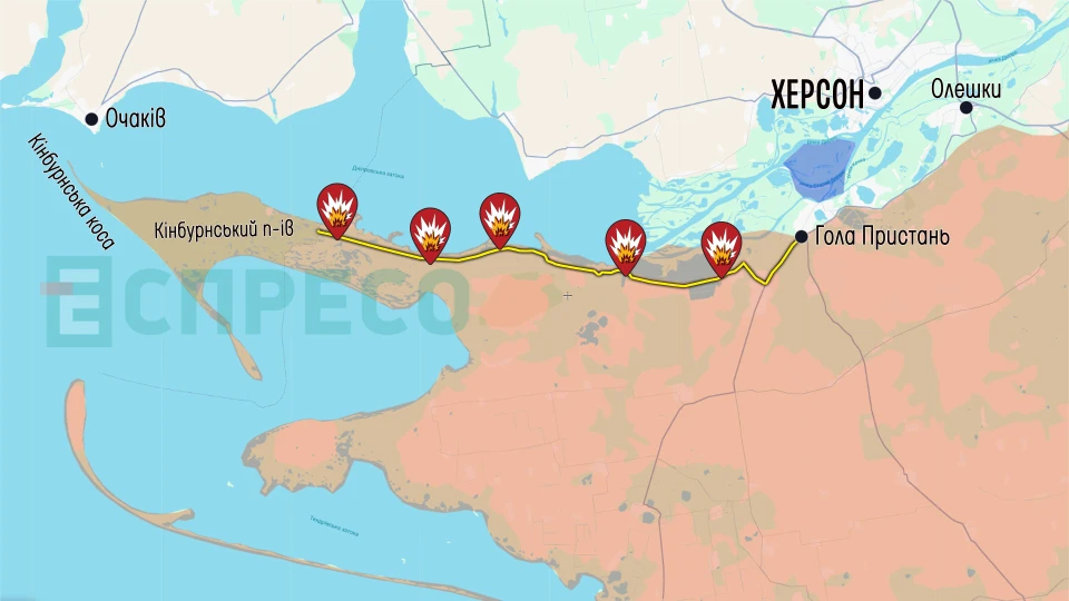 Карта бойових дій за 6-13 червня