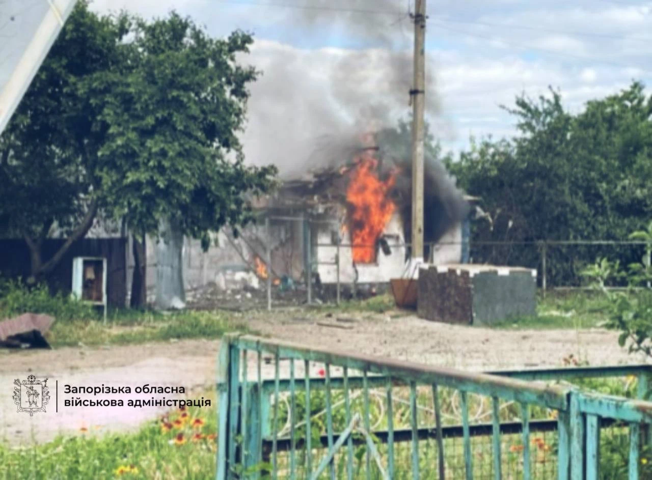 Удар РФ по Запорізькому району 14.06.2026
