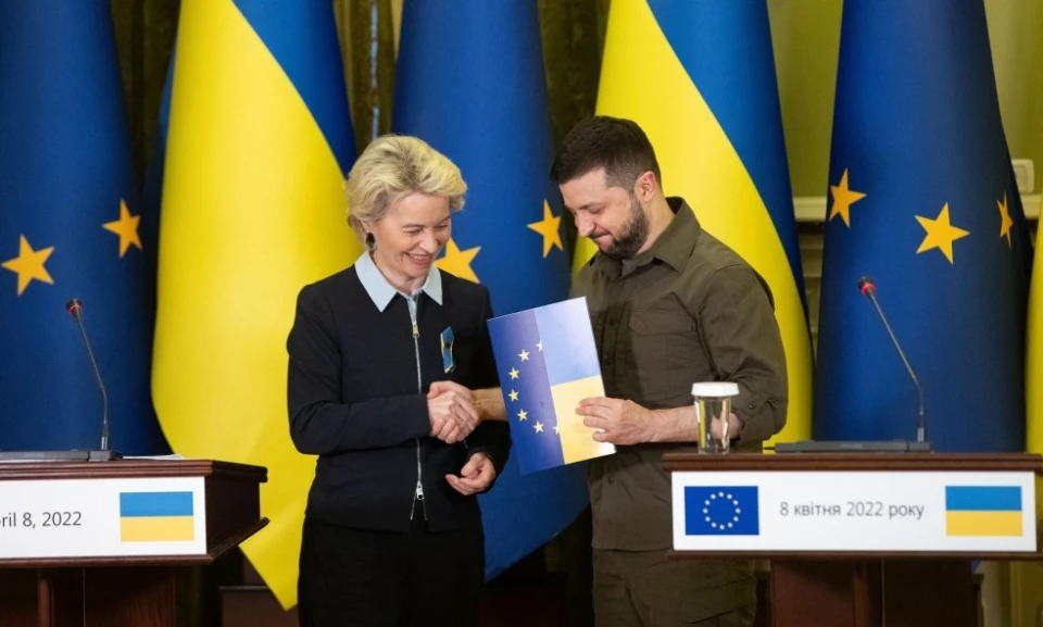 Зеленський і фон дер Ляєн