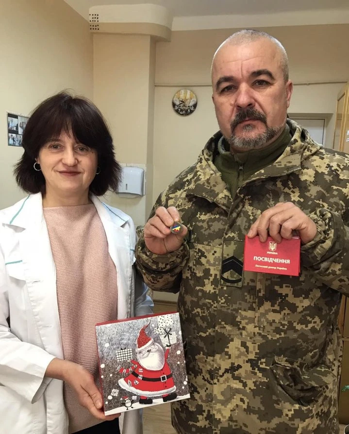 "На війні найчастіше помирають через втрату крові": закарпатський військовослужбовець і почесний донор Олексій Пацюк