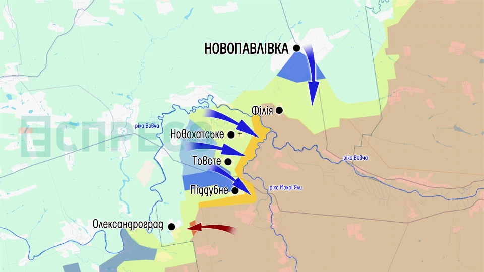 Карта бойових дій за 13-20 червня
