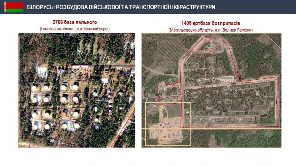 дані розвідки щодо Білорусі