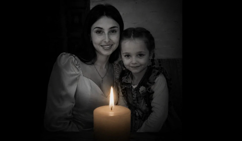 Наталія Овчарова та її 5-річна донька, які загинули в Сумах 3 липня