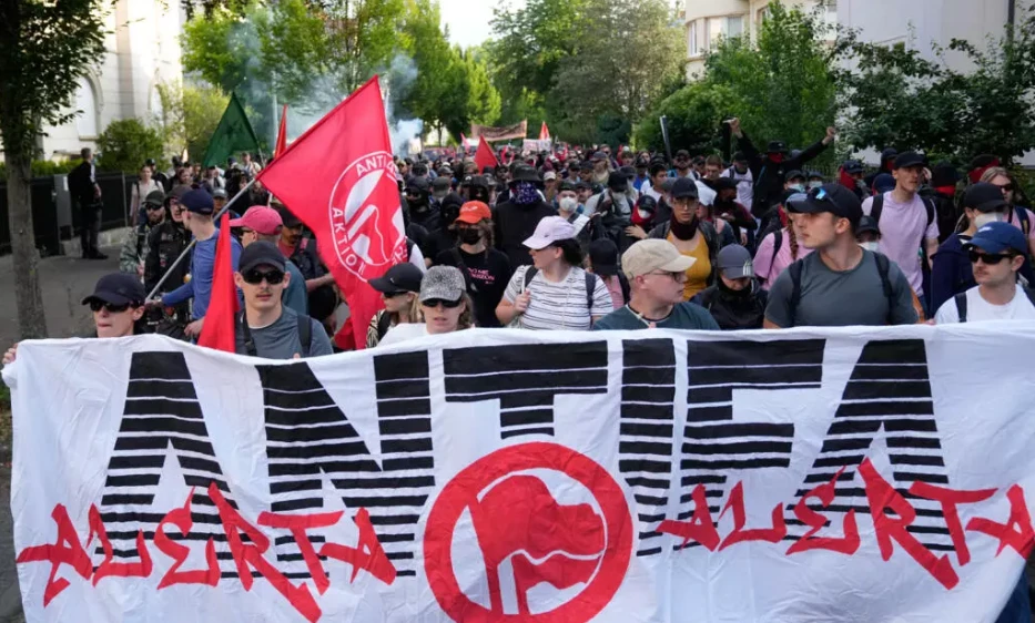 Протести проти AfD в Ерфурті