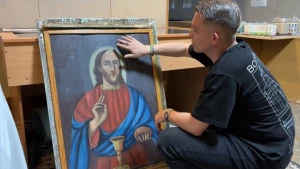 На Волині рентген допоміг виявити під іконою ХІХ століття образи XVII та XVIII століть