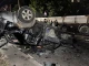 У Львові на Сихові натовп перекинув автомобіль ТЦК