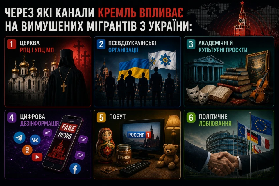 Як Росія впливає на українців у Європі