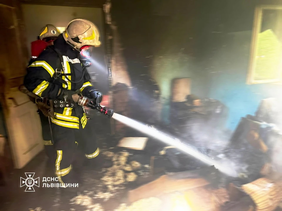 На Львівщині внаслідок пожежі у житловому будинку загинули троє людей
