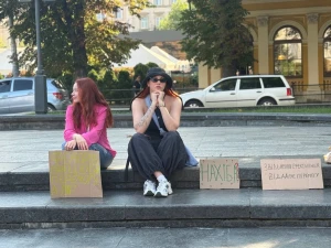 Біля пам'ятника Шевченку у Львові зібрався мітинг на підтримку Федорова