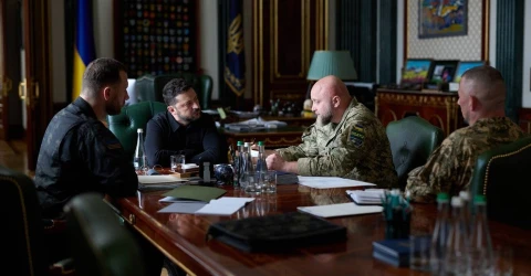 Зеленський провів зустріч із заступником начальника Генштабу Горбатюком