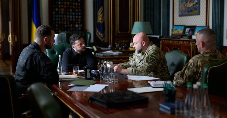 Зеленський провів зустріч із заступником начальника Генштабу Горбатюком