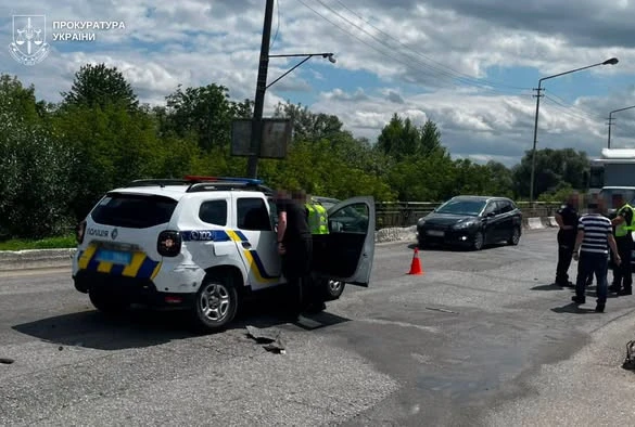 водій Range Rover, який біля Стрия збив поліцейського