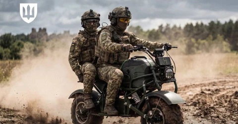 Міноборони кодифікувало і допустило до використання у ЗСУ перший в Україні повнопривідний електричний мотоцикл МУЛ.Е