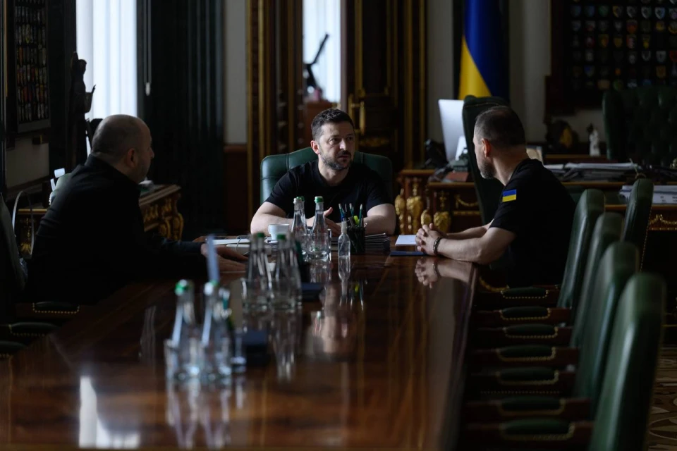 Зустріч Зеленського, Умєрова та Клименка