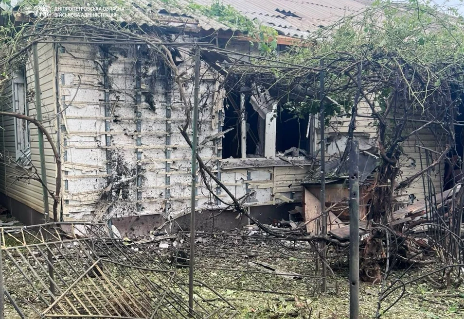 Наслідки російських ударів по Дніпровщині