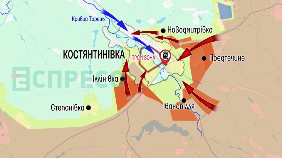 Карта бойових дій