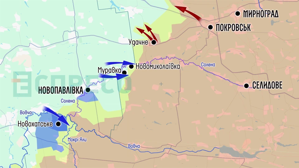 Карта бойових дій