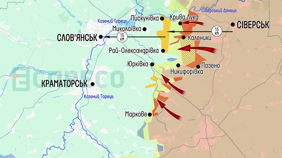Ситуація в Краматорську та Слов'янську погіршується з кожним днем, – Гринь