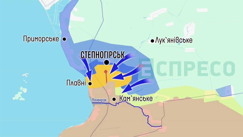 Карта бойових дій
