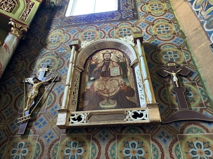 Ікона Ісуса Пантократора, за якою знайшли військову облігацію