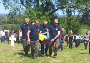 На Львівщині перепоховали двох воїнів дивізії "Галичина"