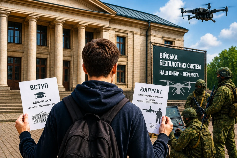 Вступ до престижного вишу — через фронт: у РФ запустили нову схему вербування студентів