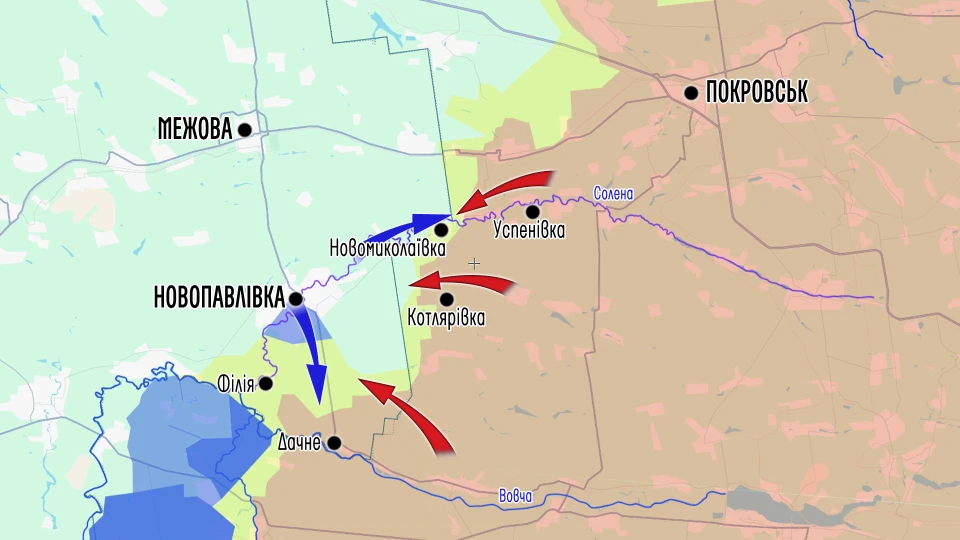 Карта бойових дій