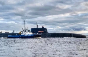 Підводний човен "Хабаровськ" на випробуваннях у Білому морі