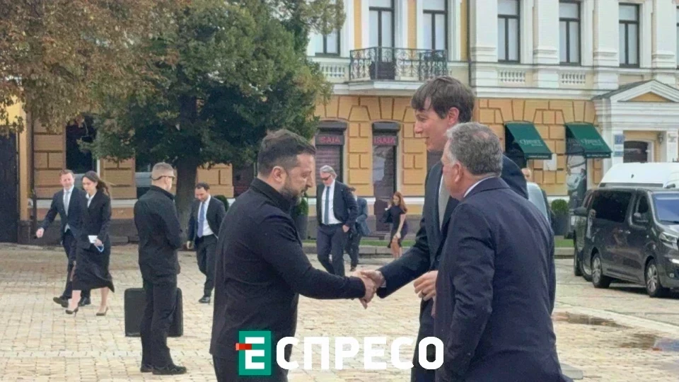 Володимир Зеленський, Стів Віткофф та Джаред Кушнер у Києві